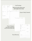 Undated Minimal Plans | Green Digital Planner
