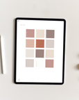 Muted Post It Note Stickers