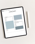 It’s Business | Blue Undated Business Planner
