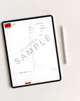 Sample It’s Business | Grey Undated Business Planner