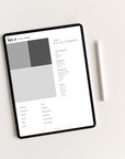 It’s Business | Grey Undated Business Planner