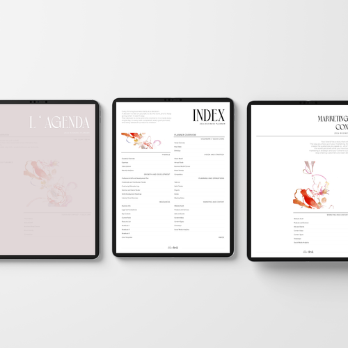 L'Agenda 2026 | Blushing Fields Edition