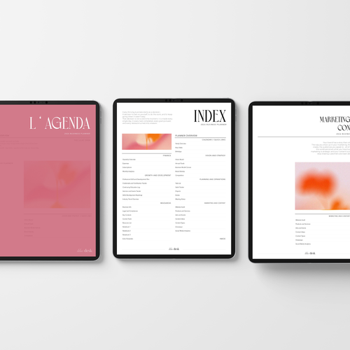 L'Agenda 2026 | Summer Rosewood Edition
