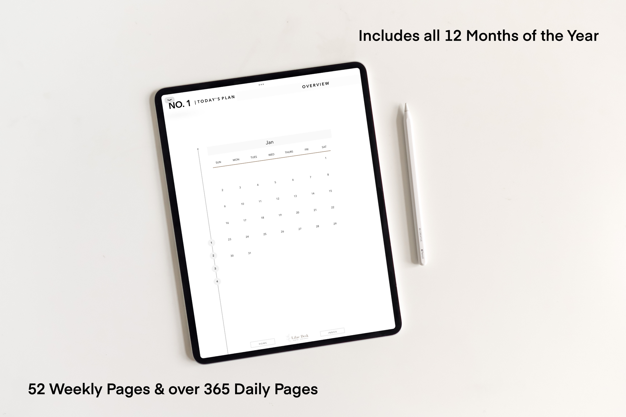 It’s Business | Blue Undated Business Planner