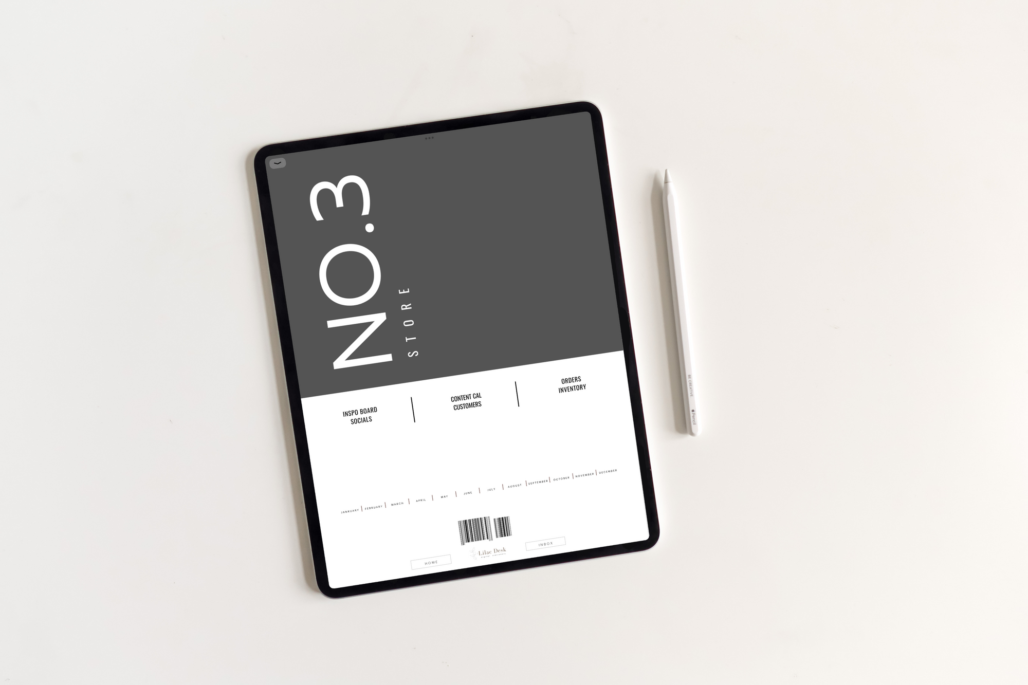 It’s Business | Grey Undated Business Planner