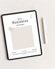 It’s Business | Nude Undated Business Planner