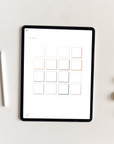 Muted Post It Note Stickers