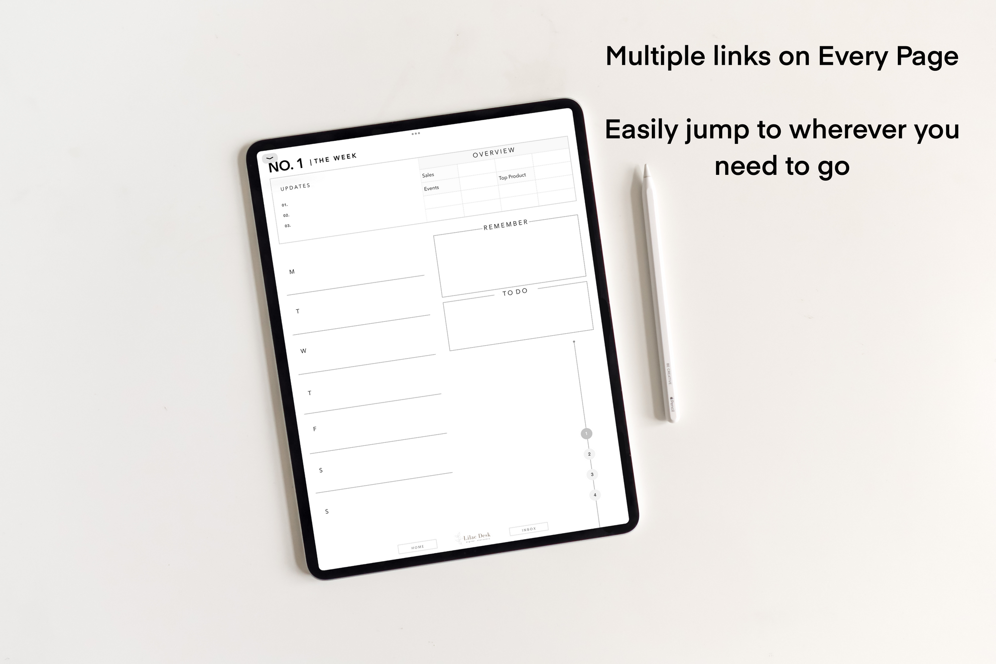 It’s Business | Blue Undated Business Planner