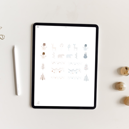 Muted Holiday | Holiday Stickers