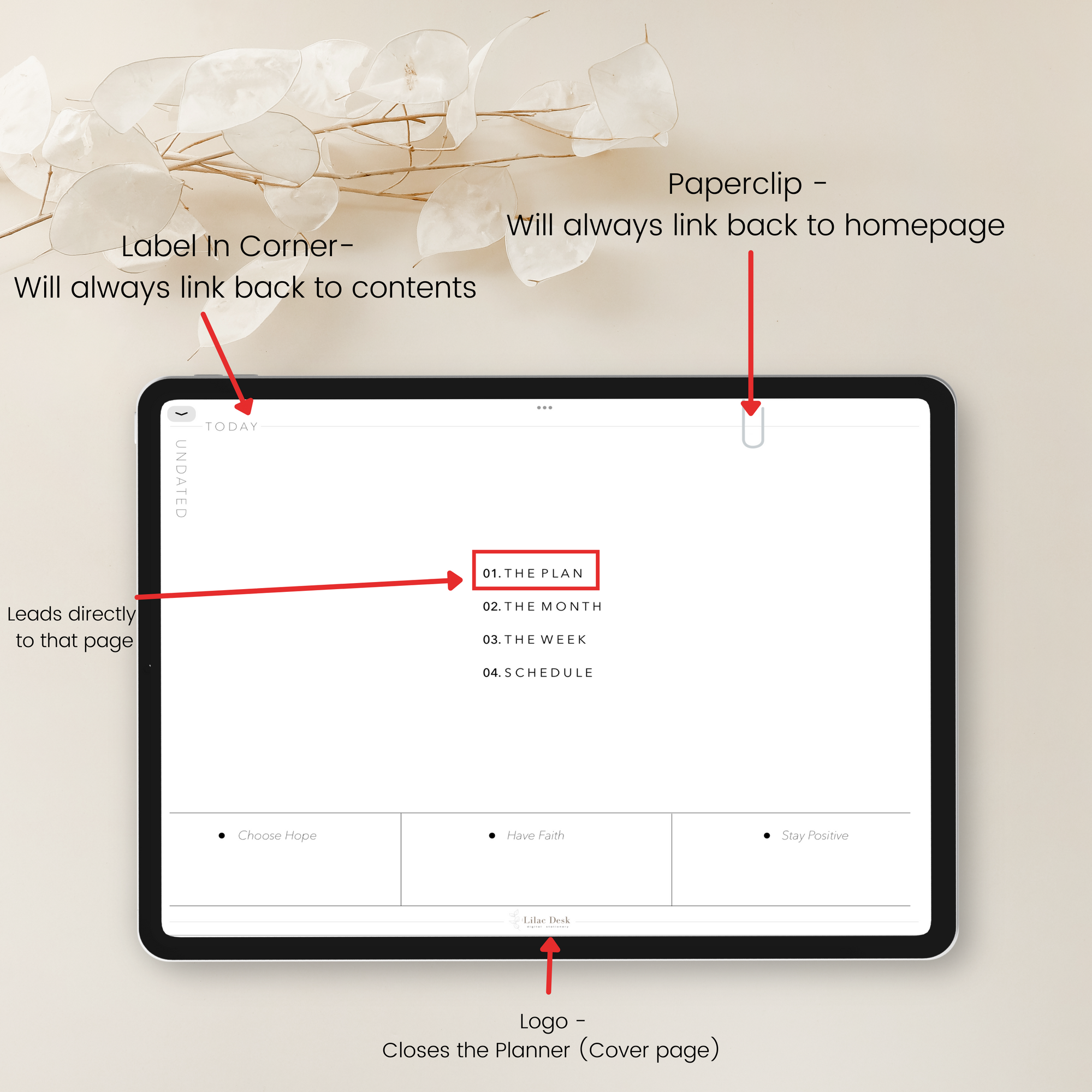 Full Undated Minimal Plans | Clean Green Vol. 2 ( Monday Start )