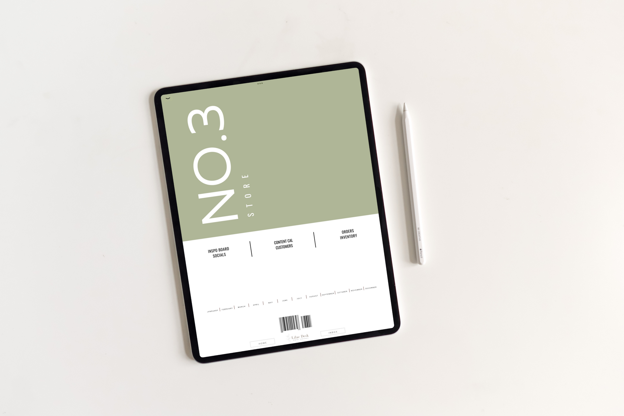 It’s Business | Green Undated Business Planner