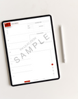 Sample It’s Business | Grey Undated Business Planner
