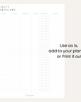 Beauty & Skincare Tracker | May Freebie