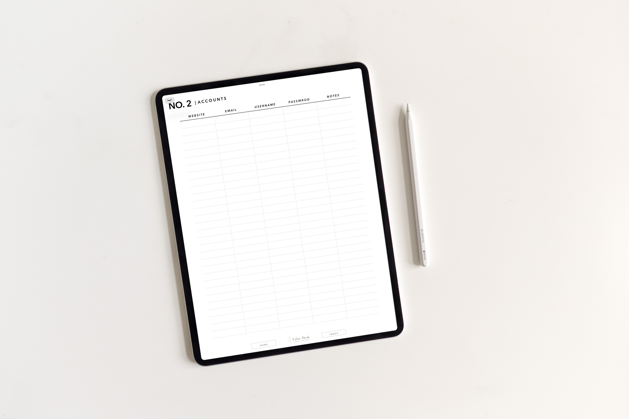 It’s Business | Blue Undated Business Planner