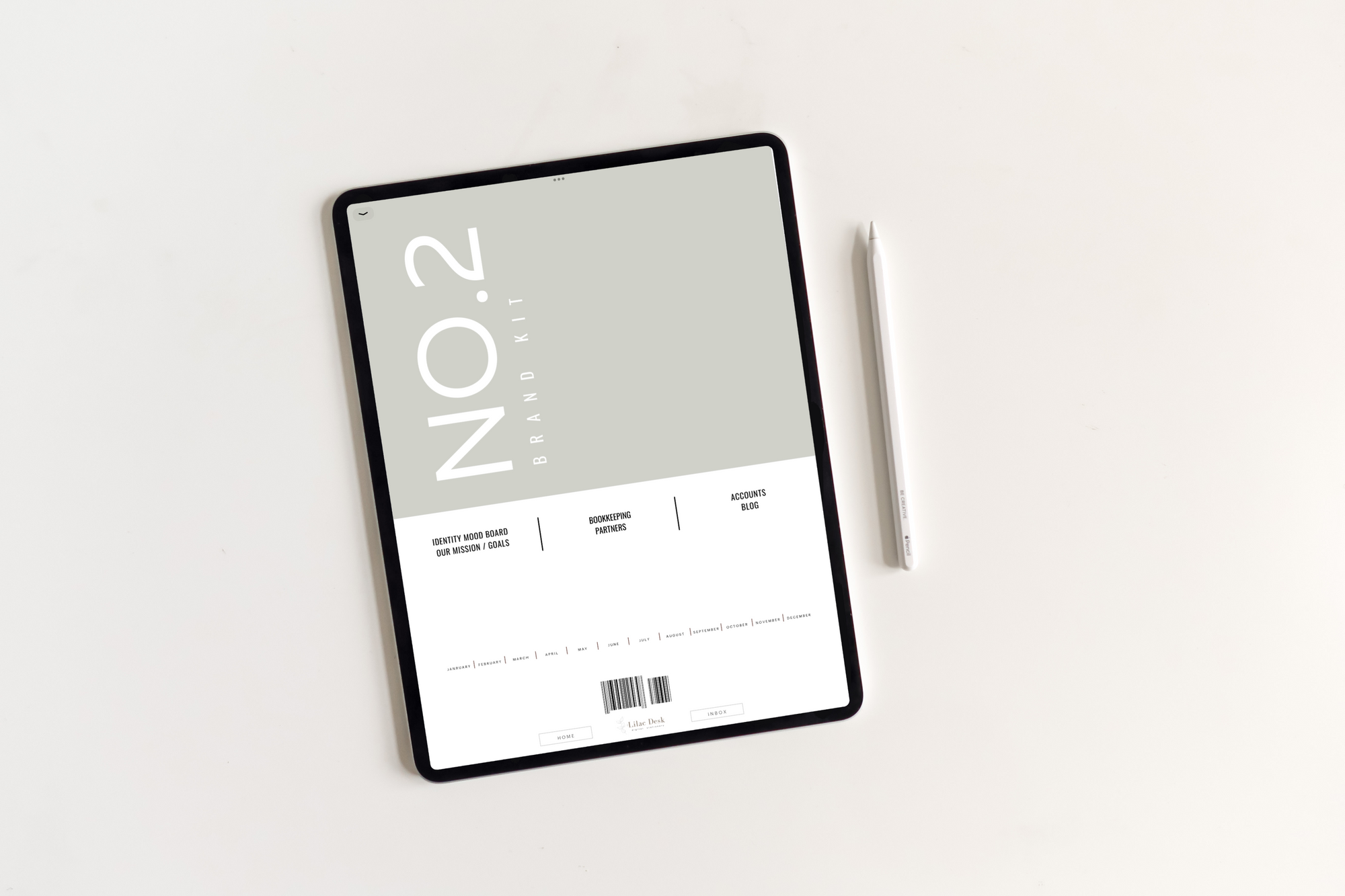 It’s Business | Green Undated Business Planner