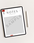 Sample It’s Business | Grey Undated Business Planner