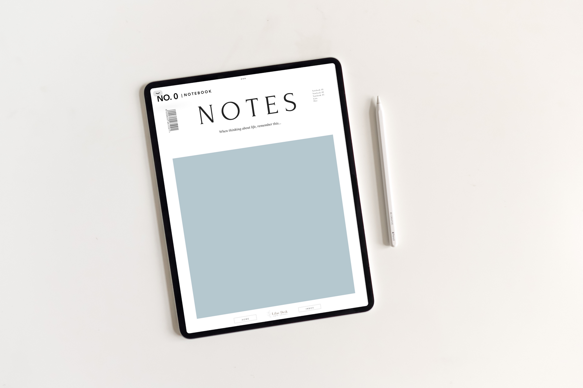 It’s Business | Blue Undated Business Planner