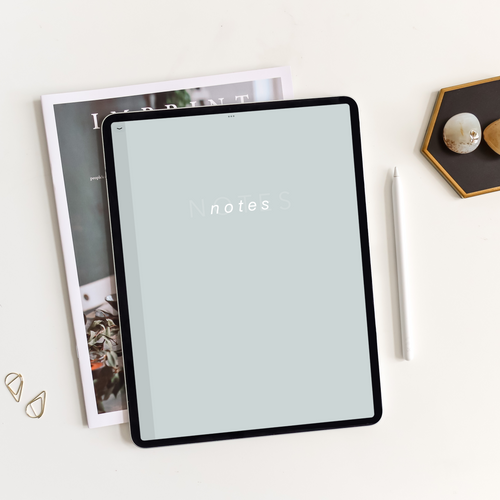 Green Notes Notebook