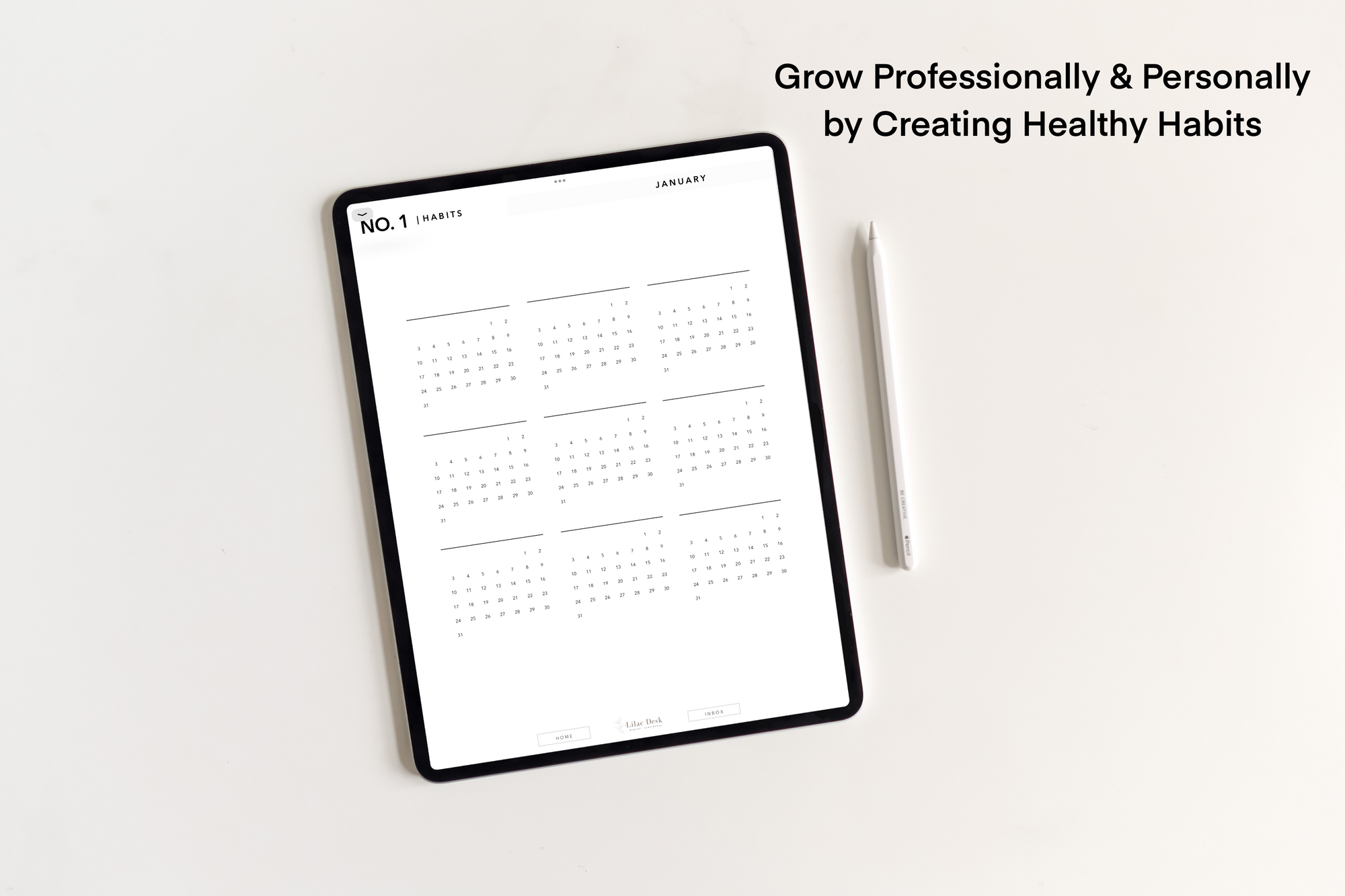 It’s Business | Blue Undated Business Planner