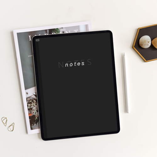 Dark Notes Notebook
