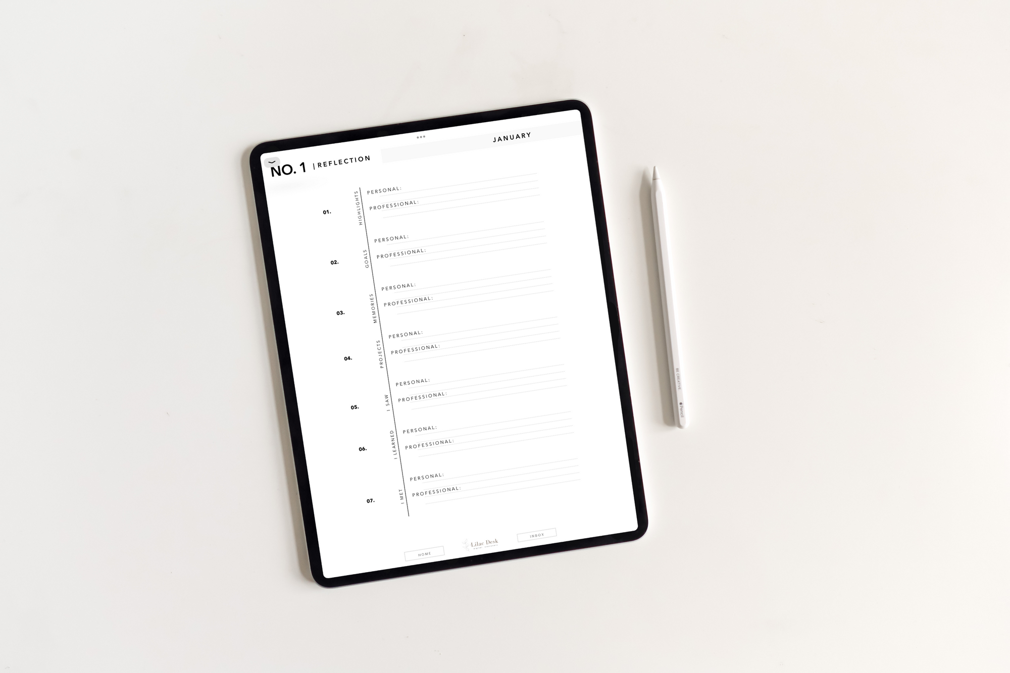 It’s Business | Green Undated Business Planner