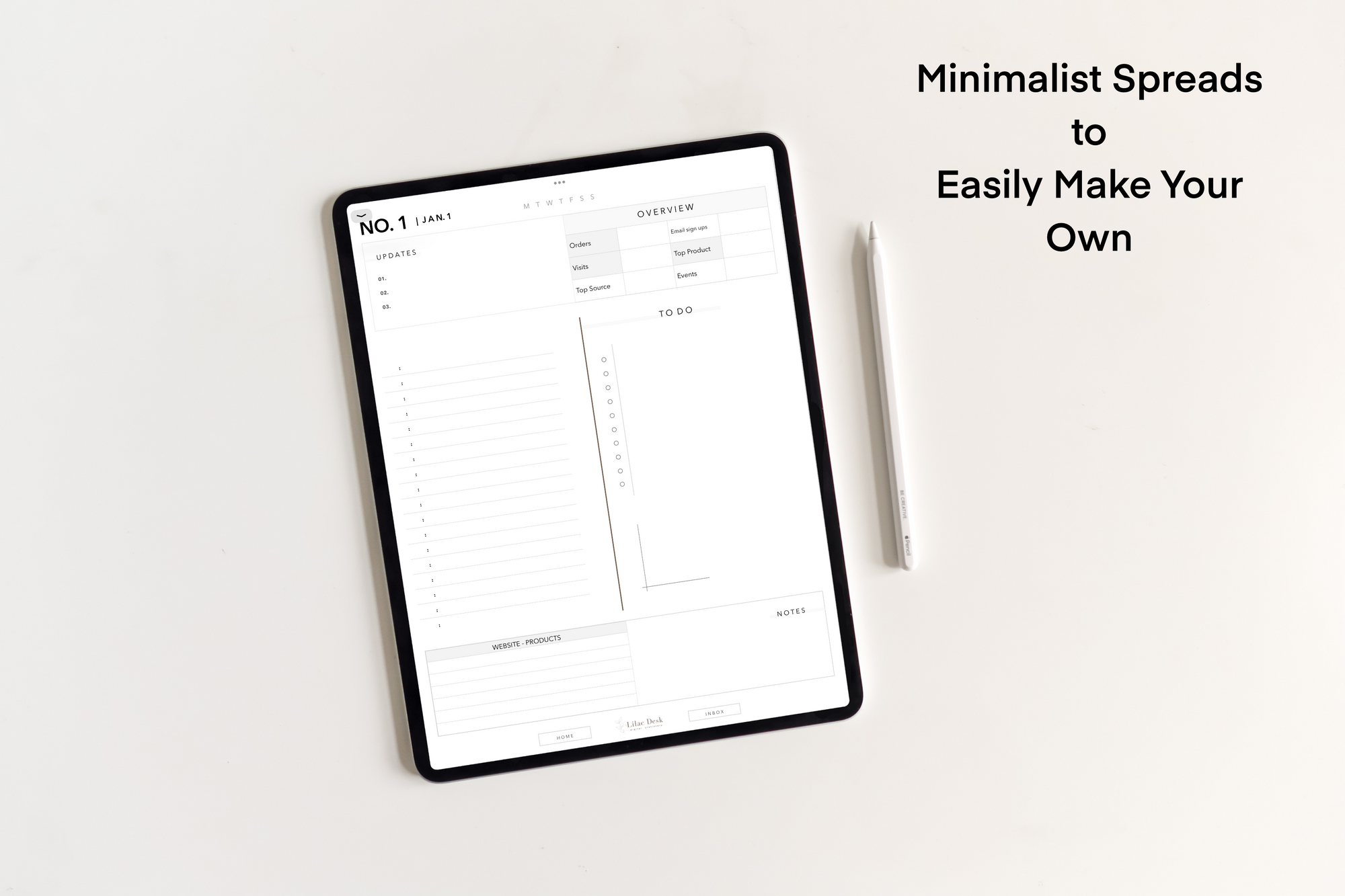 It’s Business | Grey Undated Business Planner