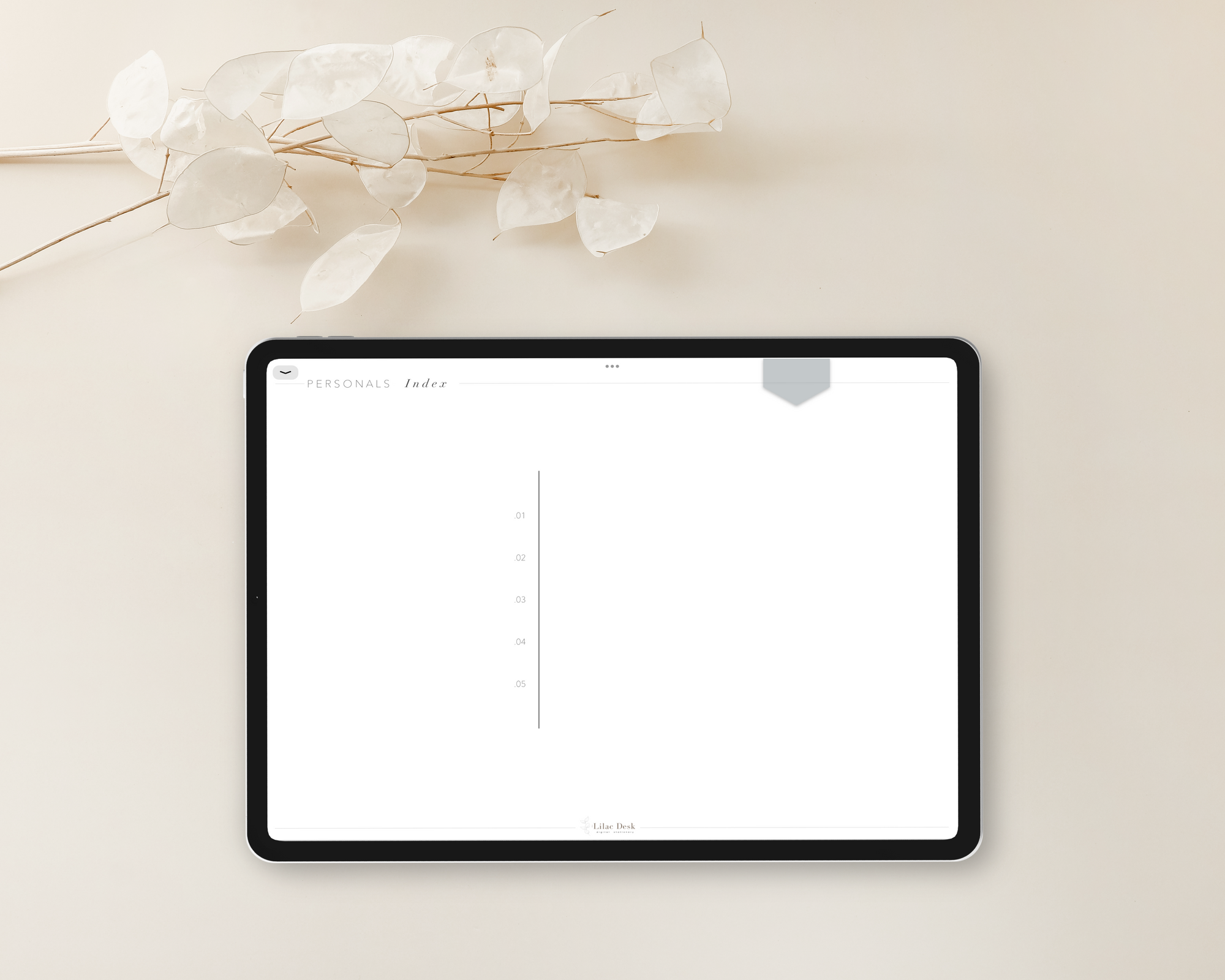 Full Undated Minimal Plans | Soft Blues Vol. 2 ( Monday Start )