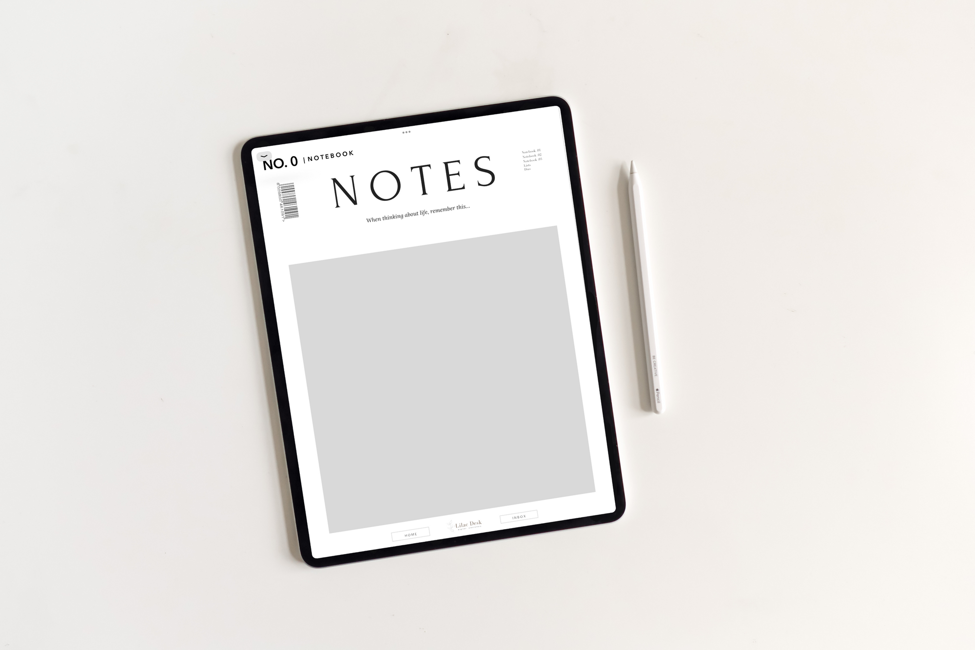 It’s Business | Grey Undated Business Planner