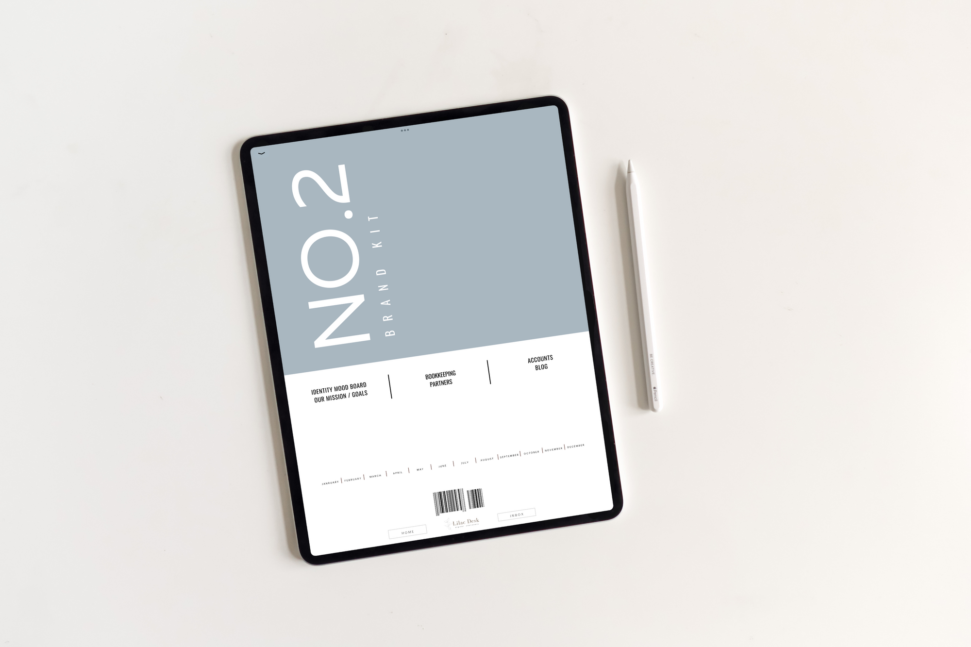 It’s Business | Blue Undated Business Planner